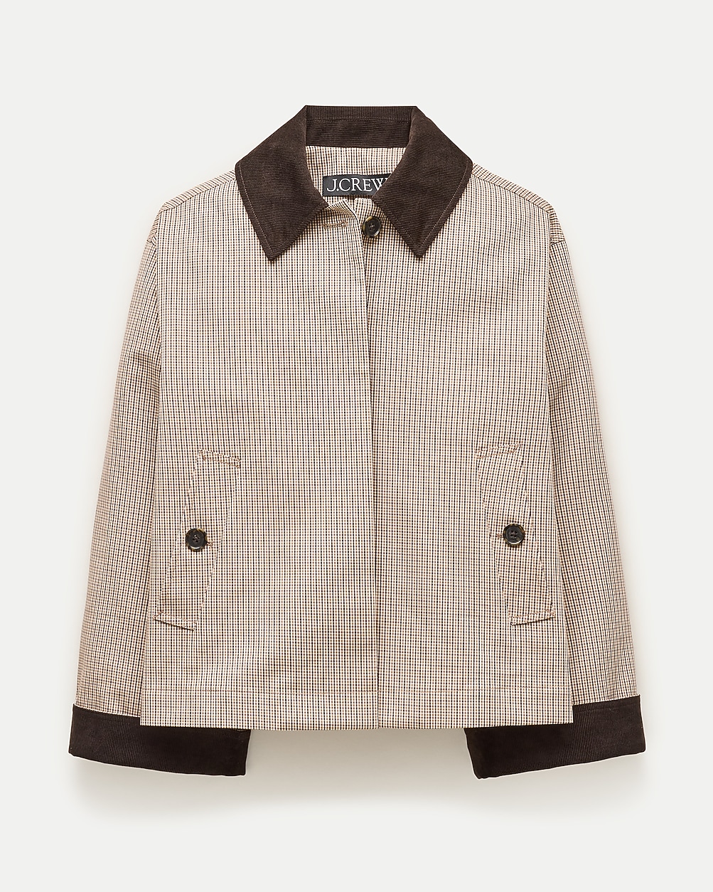 Women's 2026 Barn Jacket™ in plaid double-faced cotton