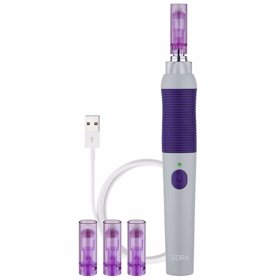 Spa Sciences Sora Microneedle Derma Pen System - USB Rechargeable, 1.0 set