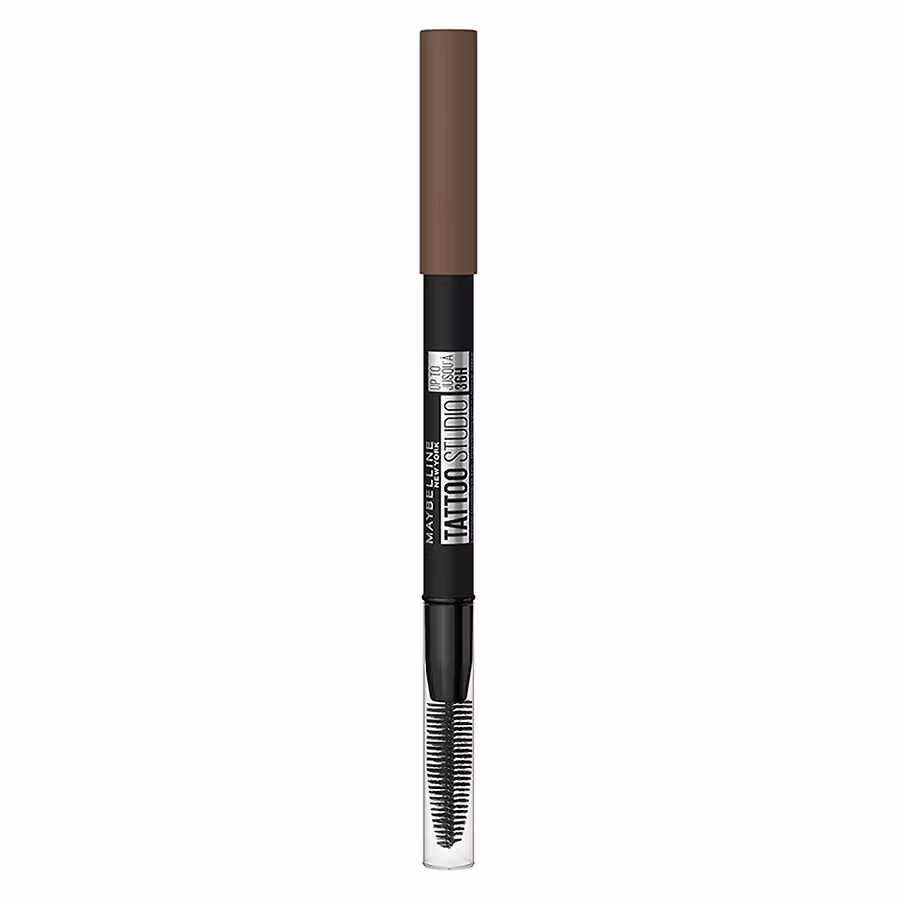 Maybelline TattooStudio 36HR Pigment Brow Pencil, Medium Brown
