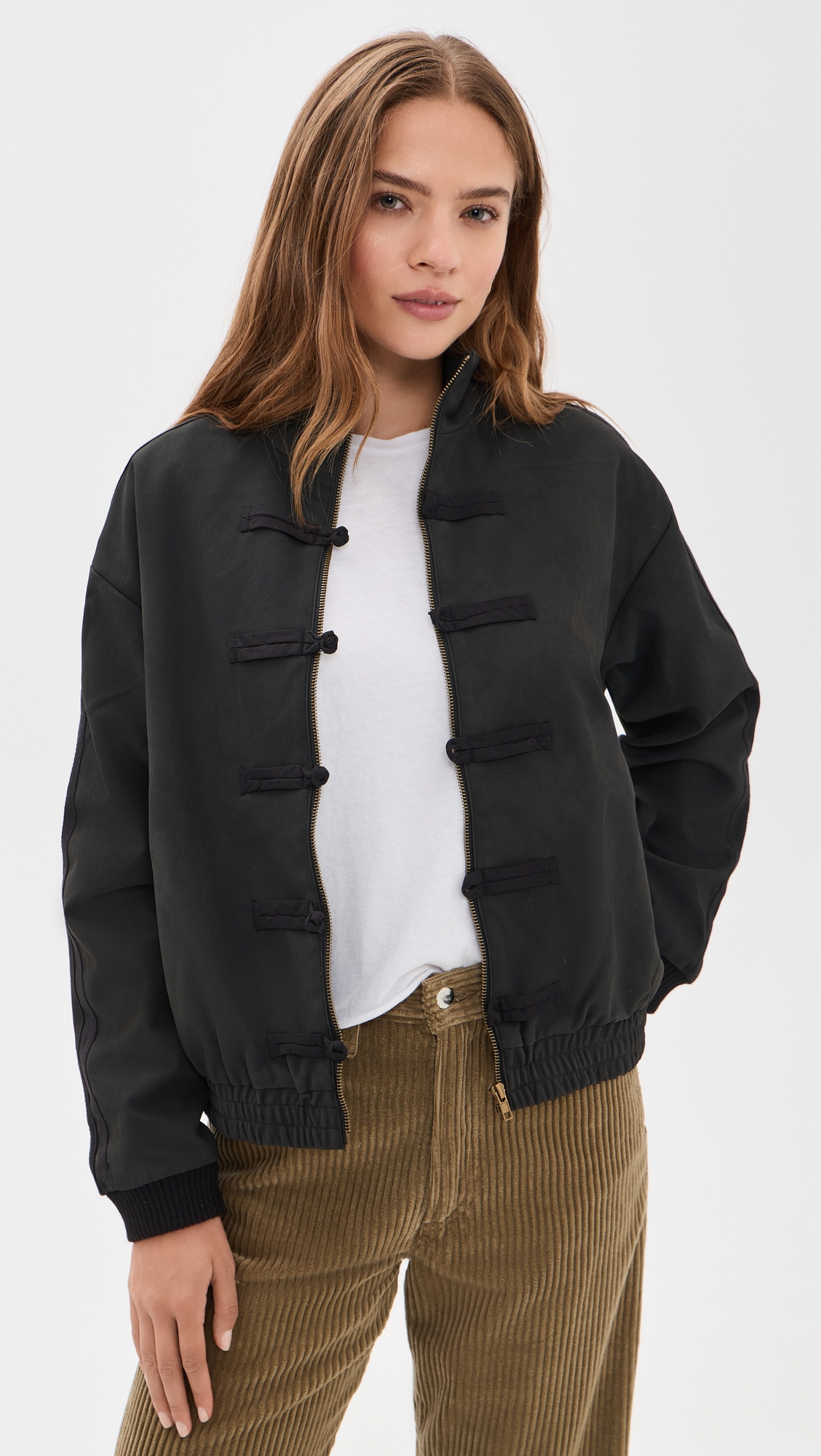 Bailey Rose Faux Suede Jacket