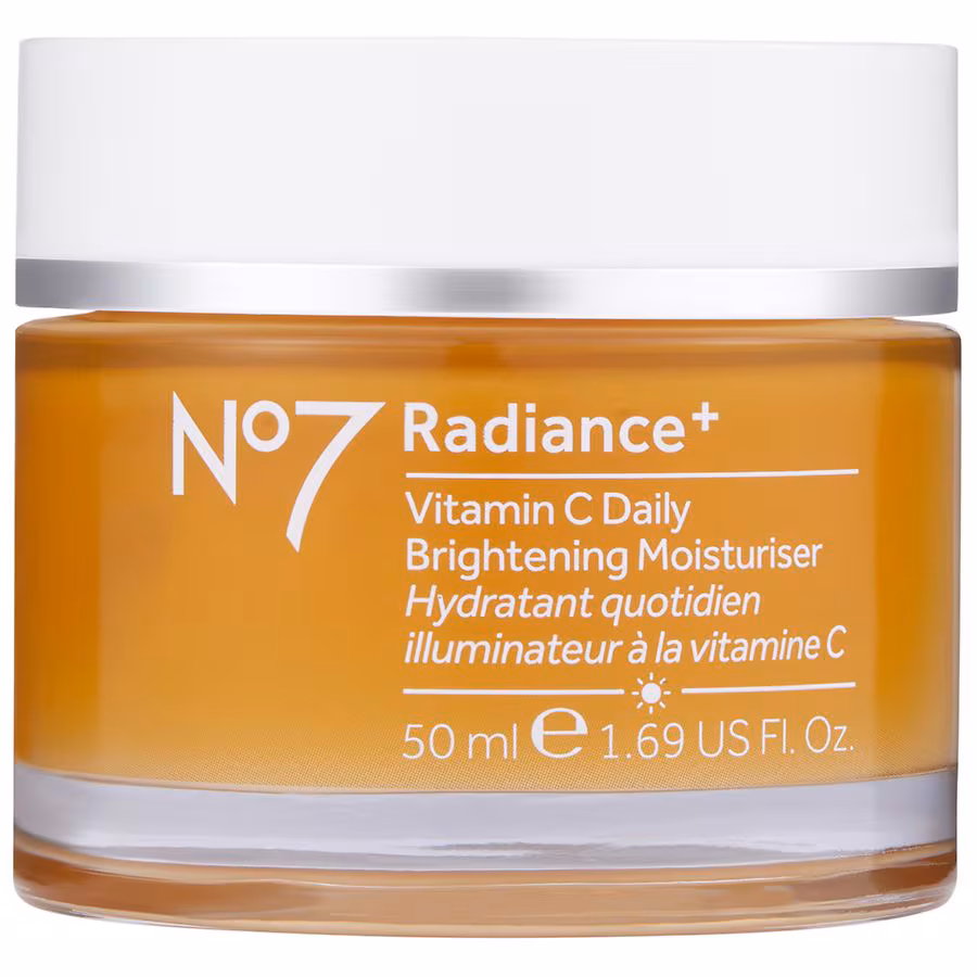 No7 Radiance+ Vitamin C Daily Brightening Moisturizer, 1.69 fl oz