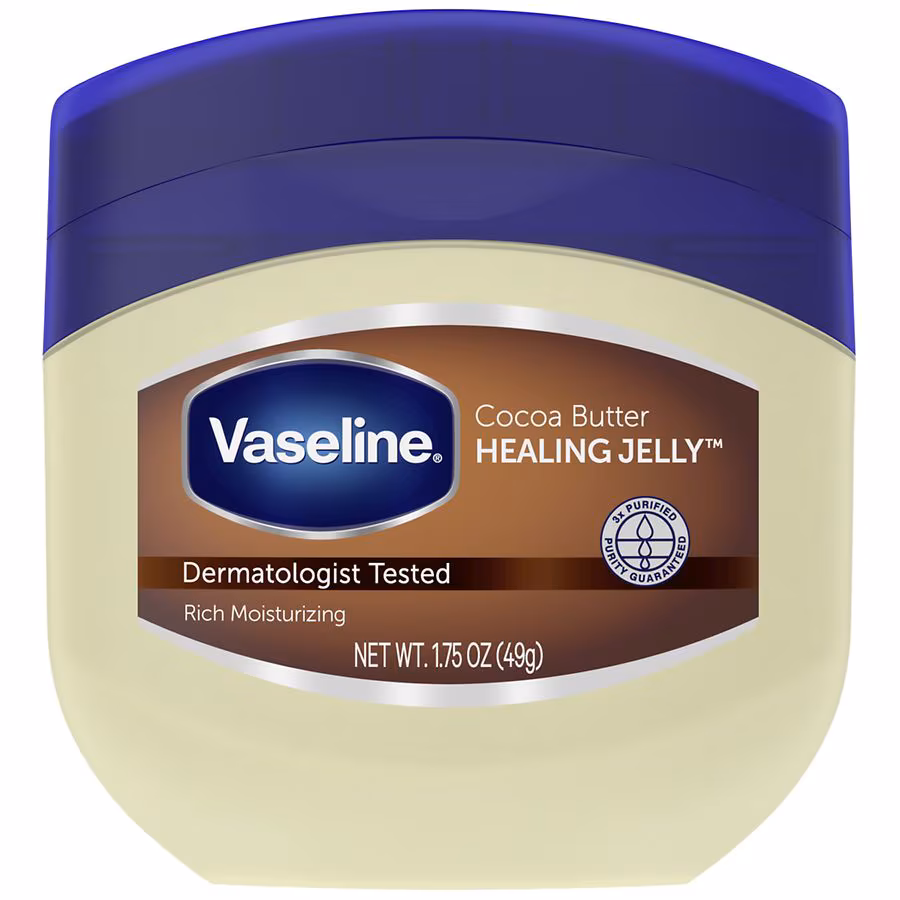 Vaseline Travel Size Petroleum Jelly Cocoa Butter, 1.75 Oz