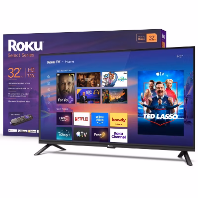 Roku 40" Select Series 1080p Full HD Smart Roku TV with Voice Remote Streaming Live Local News, Sports, & Movies