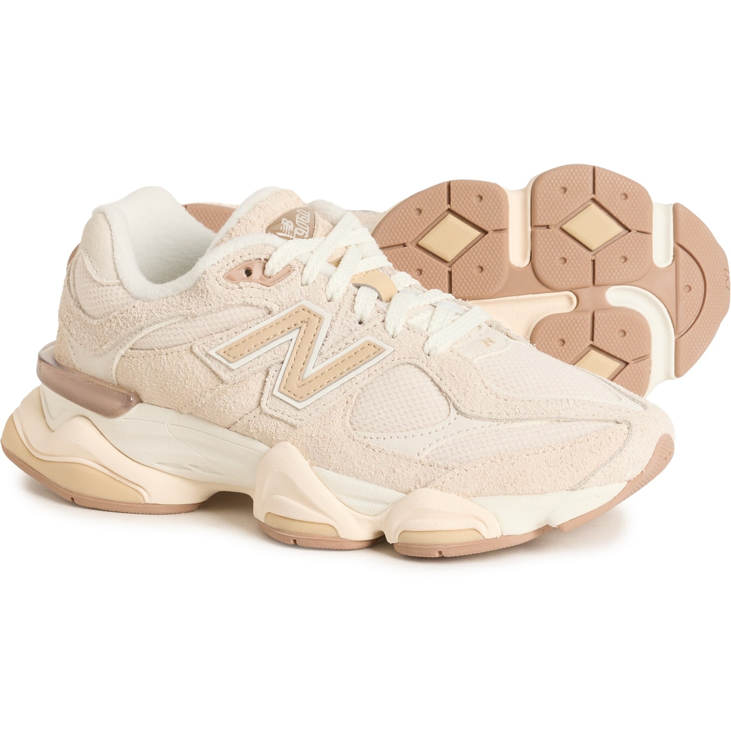 New Balance 9060 Lifestyle Shoes - Leather (For Women)