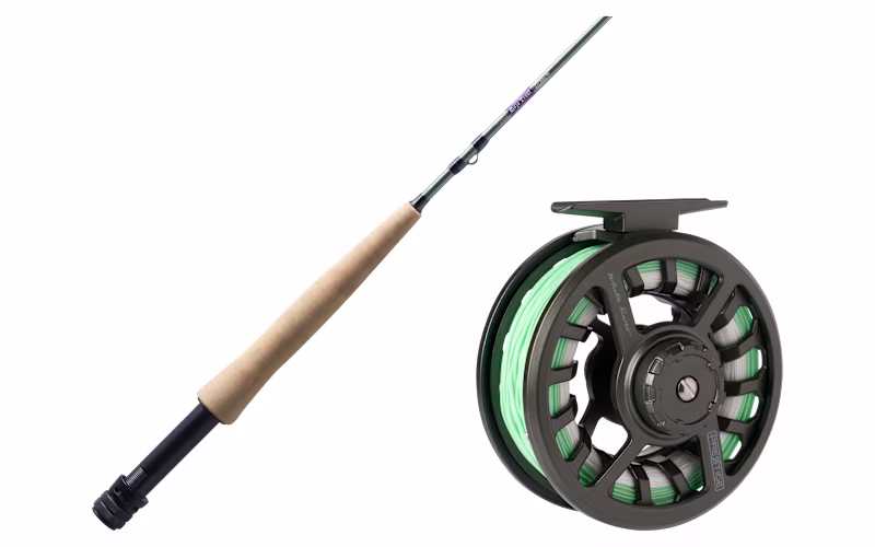 St. Croix Mojo Trout Fly Rod and White River Fly Shop Prestige Loaded Fly Reel Combo