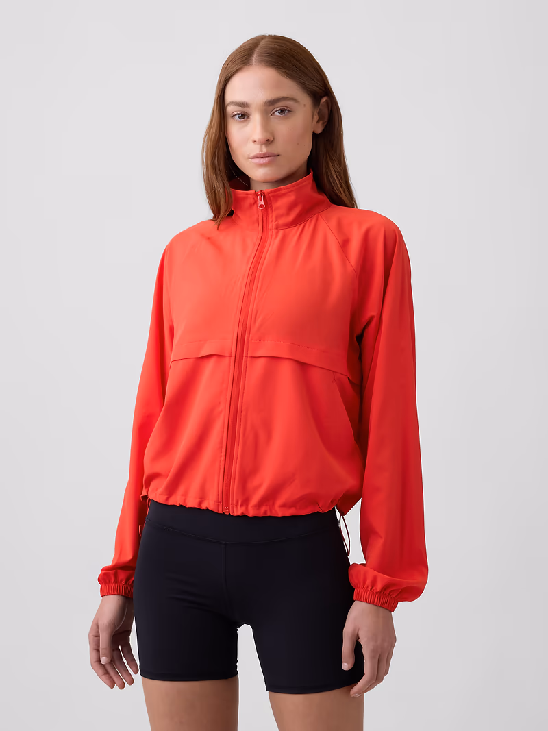 GapFit Oversized Runaround Track Jacket