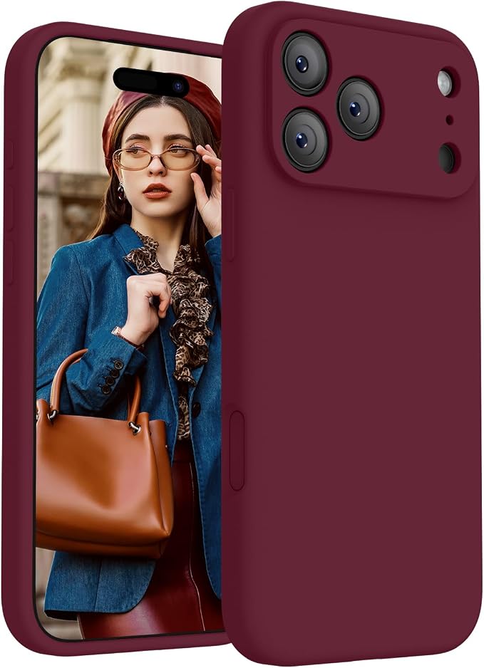 FireNova Magnetic for iPhone 17 Pro Max Case, 6.9", Plum (Burgundy)