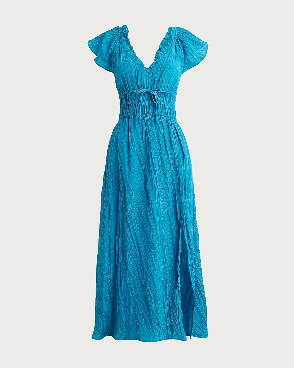 Palermo dress in viscose-blend crinkle