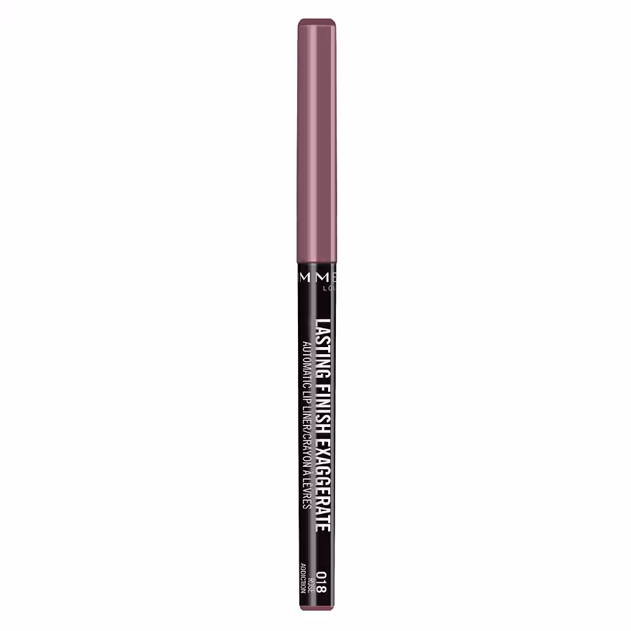 Rimmel Lasting Finish Exaggerate Automatic Lip Liner, 018 Rose Addiction
