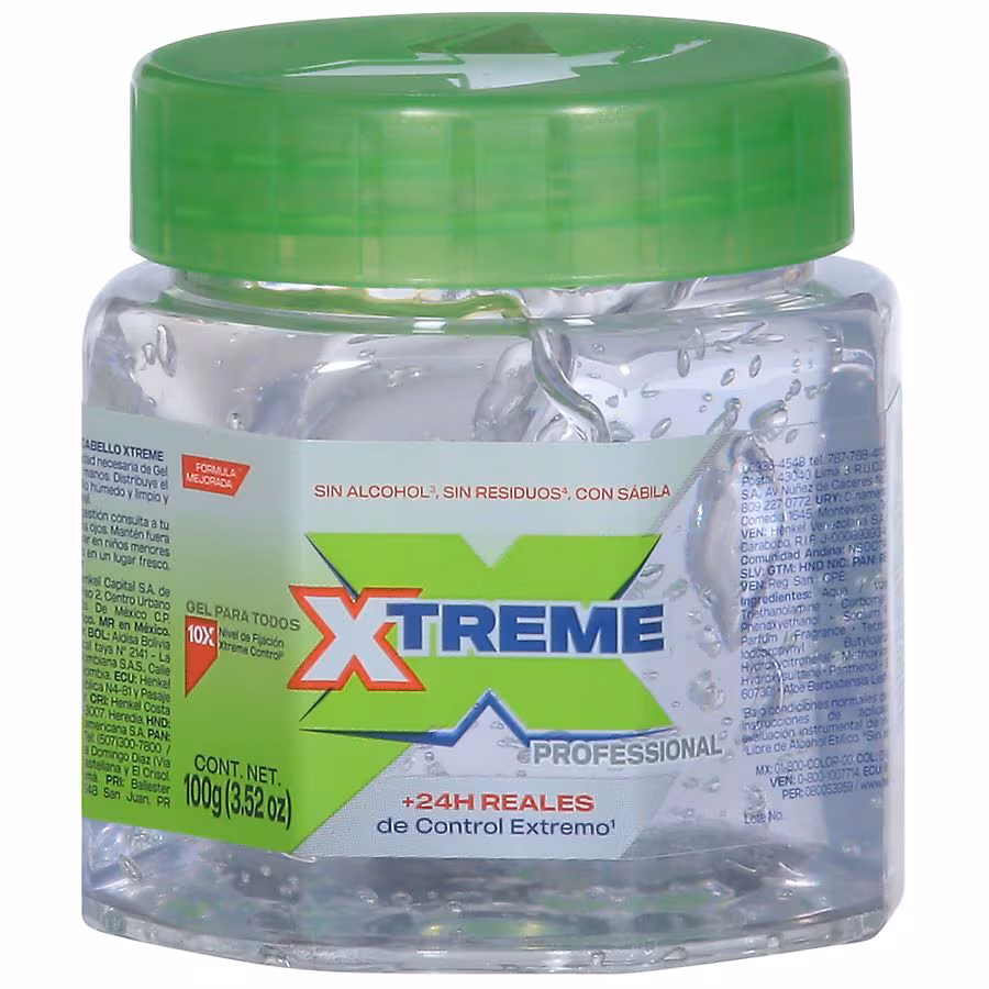 Xtreme Professional Hair Gel, 3.52 oz