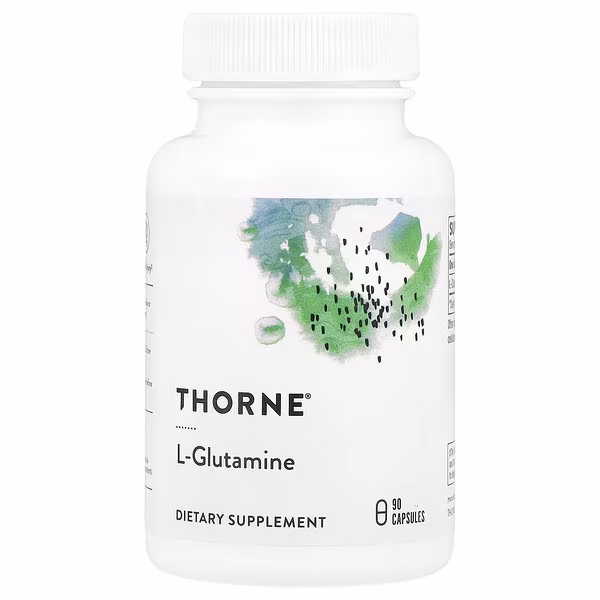 Thorne, L-Glutamine, 90 Capsules (500 mg per Capsule)