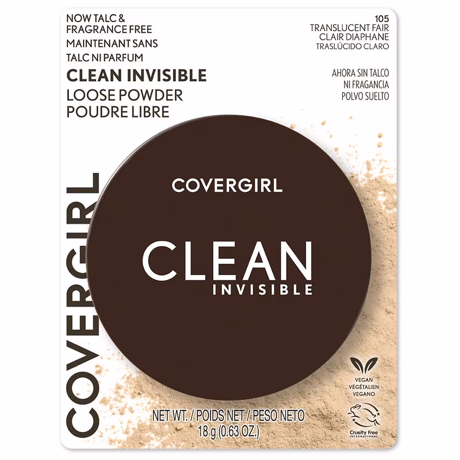 CoverGirl Clean Invisible Loose Powder, Translucent Fair