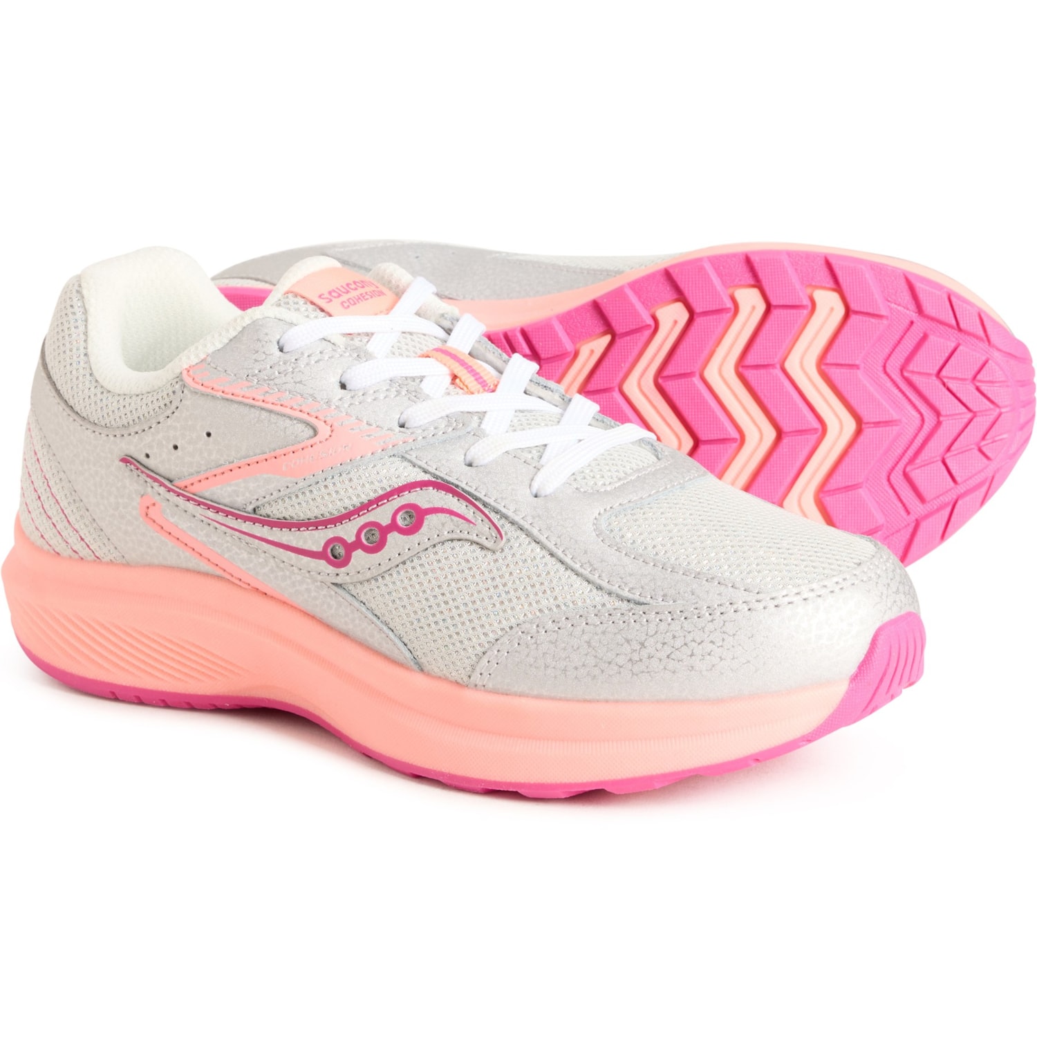 Saucony Big Boys and Girls Cohesion KDZ LTT Sneakers - Wide Width