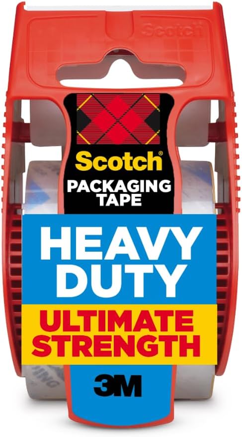 Scotch Heavy Duty Packing Tape, 1.88 in x 27.7 yd, 1 Roll