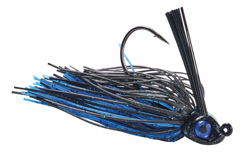 Bass Pro Shops XPS Swim Jig - Black Blue - 3/8 oz.