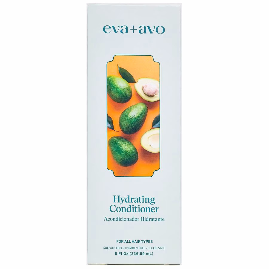 Eva+Avo Hydrating Conditioner For All Hair Types, 8.0 fl oz