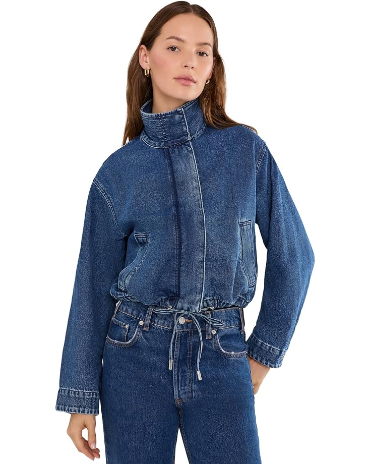 Denim Crop Field Jacket