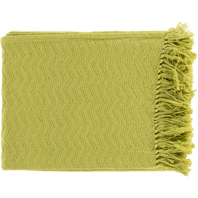 Thelma Olive Fringe Throw
