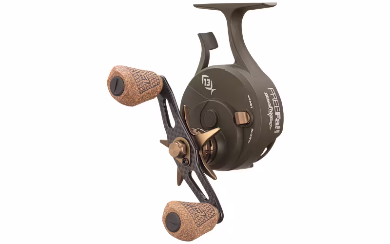 13 Fishing FreeFall Trick Shop Inline Ice Reel