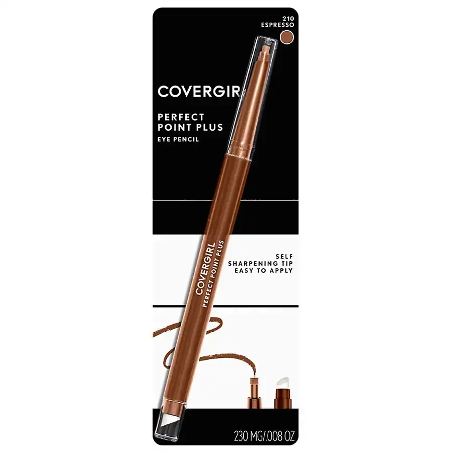 CoverGirl Perfect Point Plus Eyeliner Pencil, Espresso 210