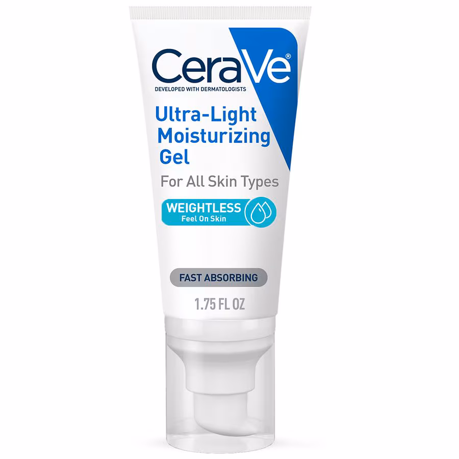 CeraVe Ultra-Light Moisturizing Gel Fragrance Free, 1.75 fl oz
