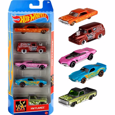 Hot Wheels Diecast Cars - 5pk (Colors May Vary)