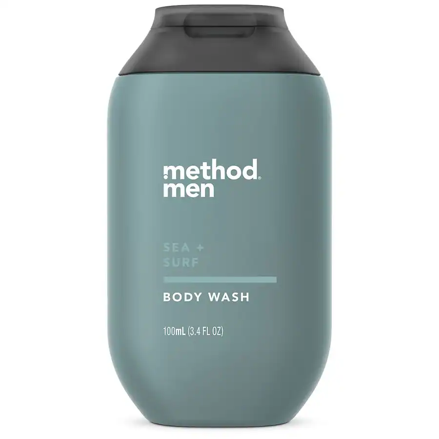 method men Body Wash Sea + Surf, Travel Size, 3.4 fl oz