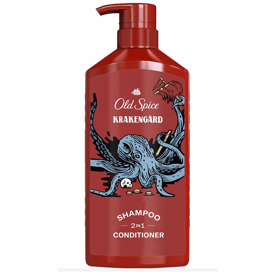 Old Spice 2 in 1 Shampoo and Conditioner for Men Sea, Citrus, and Fresh Herbs, 21.9 fl oz