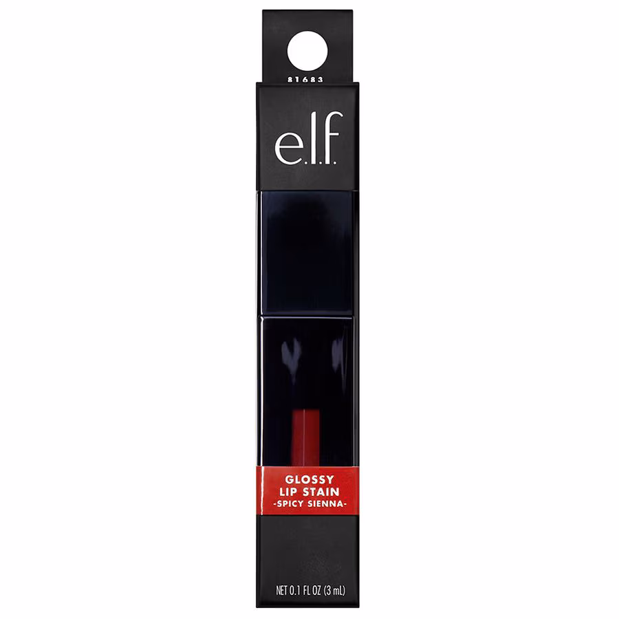 e.l.f. Glossy Lip Stain, Pinkies Up, 0.1 fl oz