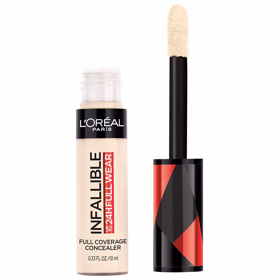 L'Oreal Paris Infallible Full Wear Concealer Waterproof, Full Coverage, Porcelain