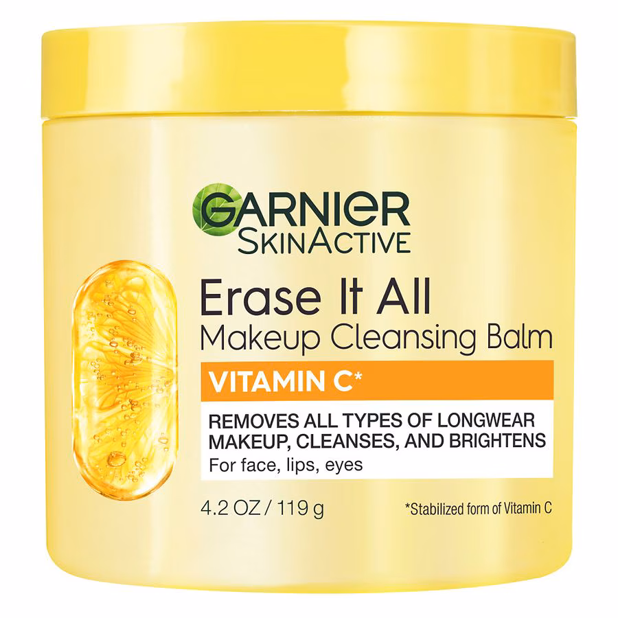 Garnier SkinActive Erase It All Makeup Cleansing Balm, Removes Longwear Makeup, Cleanses & Hydrates, 4.2 oz