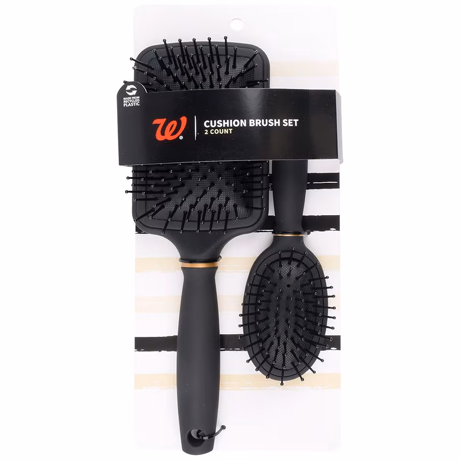 Walgreens Beauty Cushion Brush Set, 2.0 ea