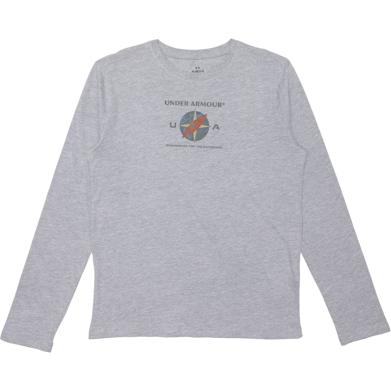 Under Armour Big Boys Outdoor Ocean T-Shirt - Long Sleeve