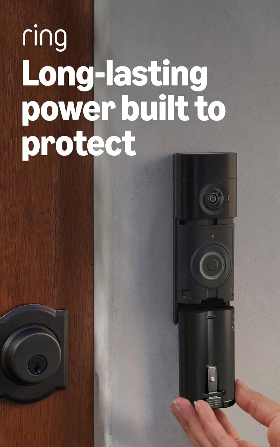 Ring Quick Release Ultra Battery Pack — Compatible with Battery Doorbell Plus (newest model), Battery Doorbell Pro (newest model), Spotlight Cam 2K, and Outdoor Cam 2K