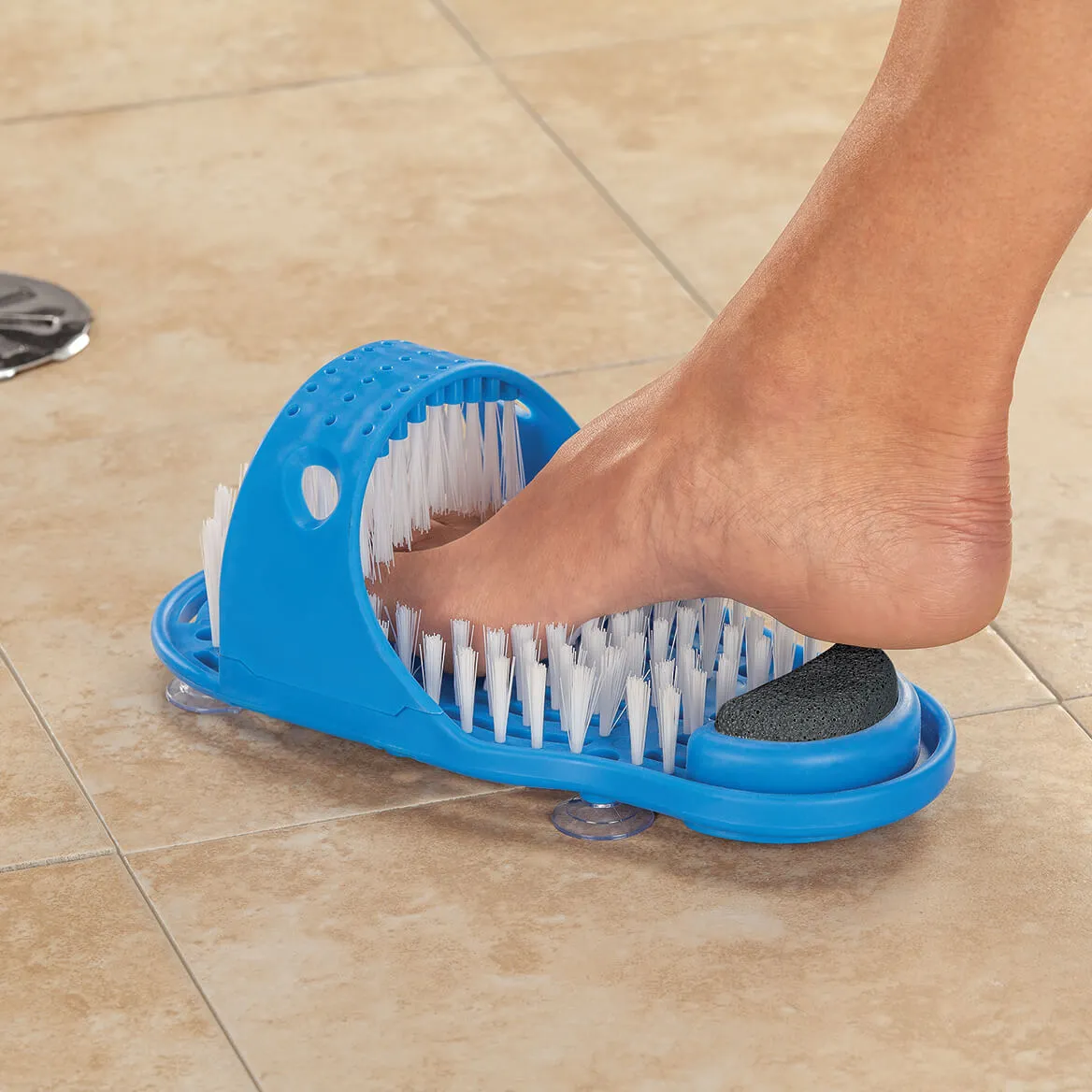 Foot Washing Brush with Foot File