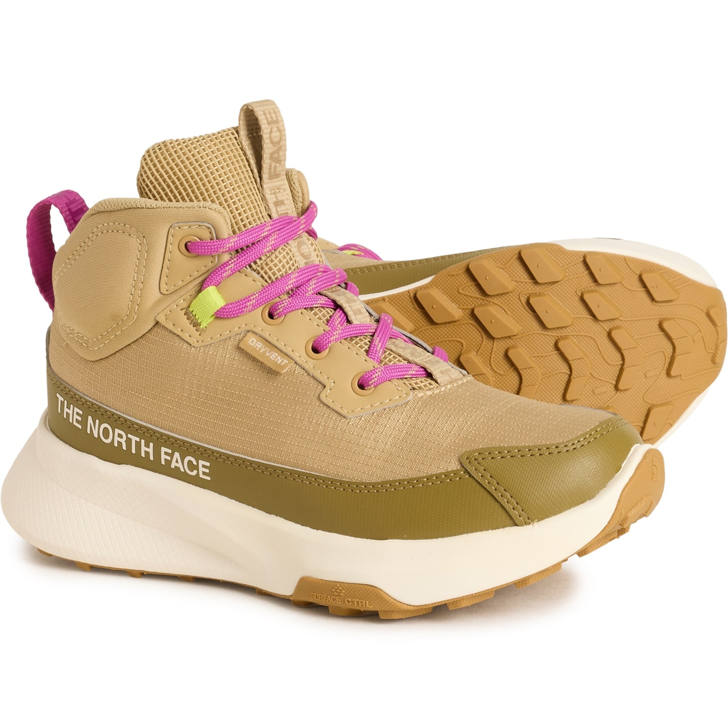 The North Face Boys and Girls Fastpack II Mid Hiking Boots - Waterproof