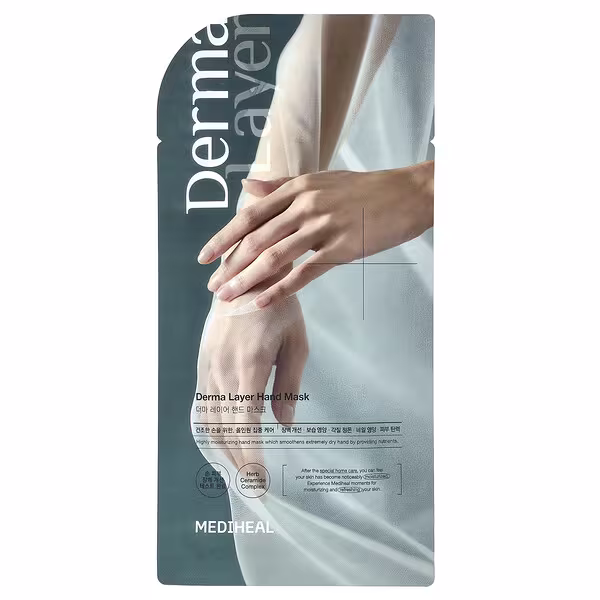MEDIHEAL, Derma Layer Hand Mask, 0.47 fl oz (14 ml)