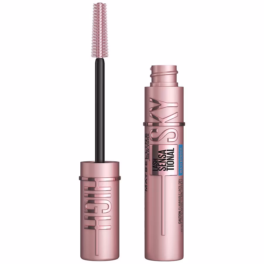 Maybelline Lash Sensational Sky High Waterproof Mascara, Brownish Black