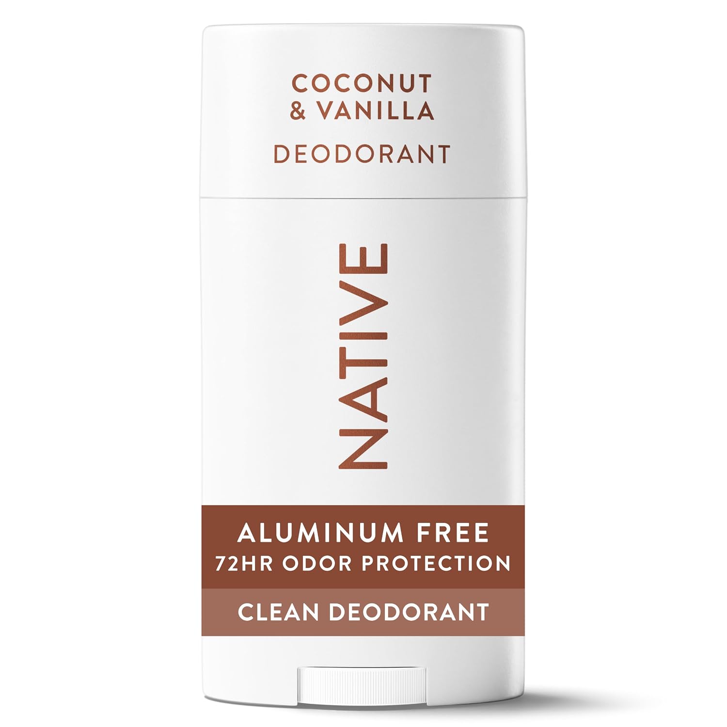 Native Deodorant Contains Naturally Derived Ingredients, 72 Hour Odor Control, Deodorant for Women and Men, Aluminum Free, Coconut & Vanilla 2.65oz