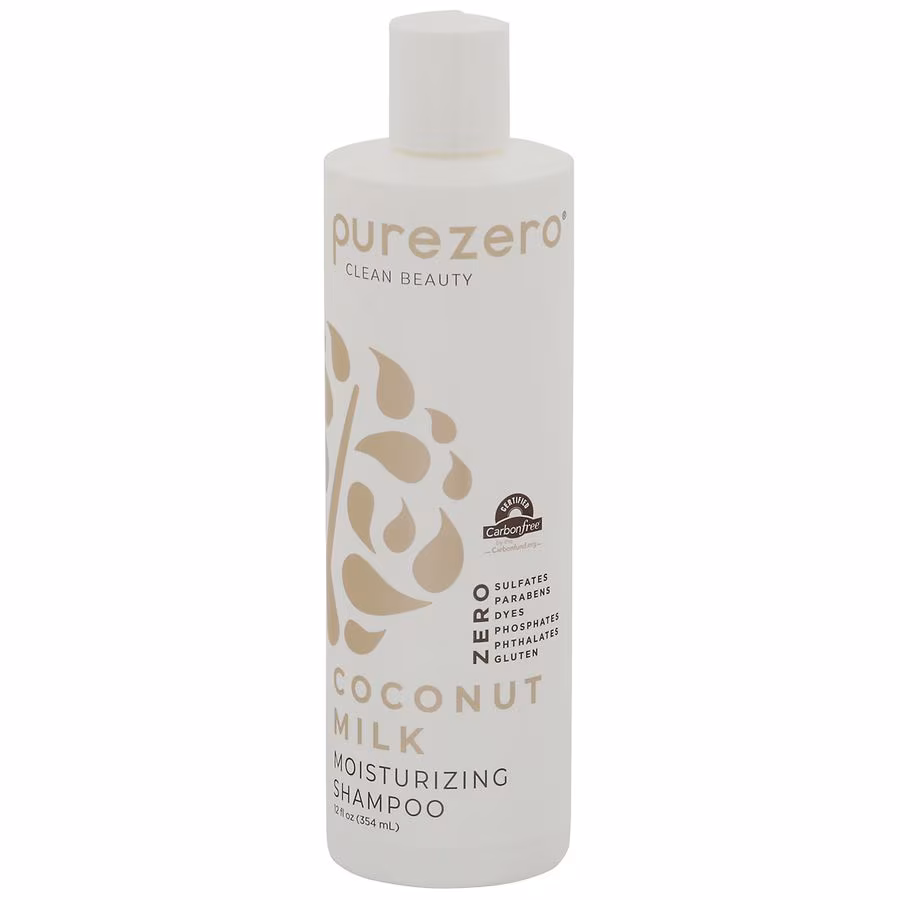 Purezero Coconut Milk Moisturizing Shampoo, 12.0 fl oz