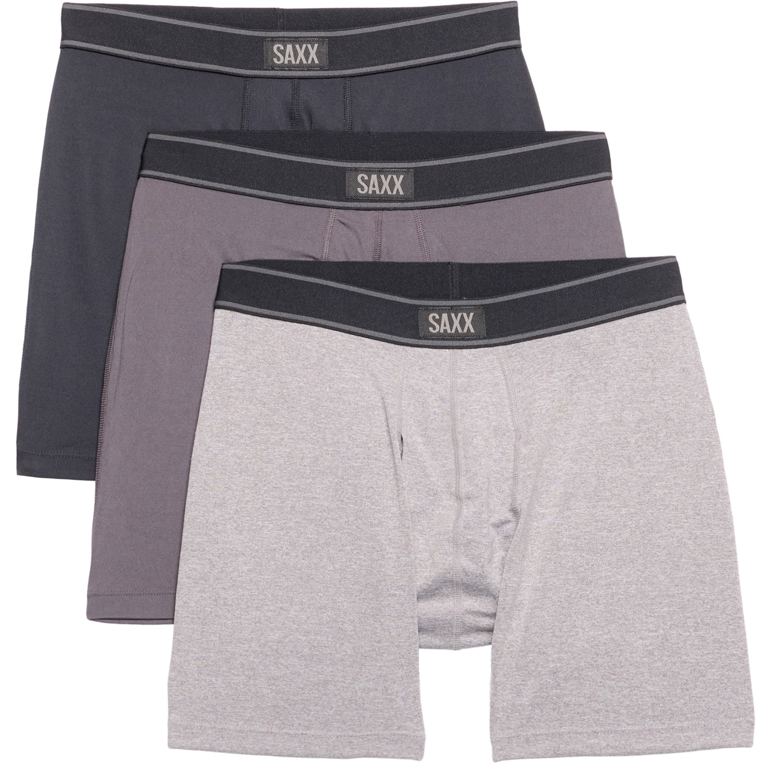 SAXX Daytripper Comfort Stretch Boxer Briefs - 3-Pack