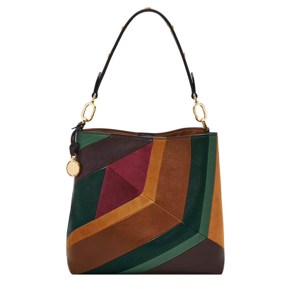 Jessie Leather Bucket Shoulder Bag