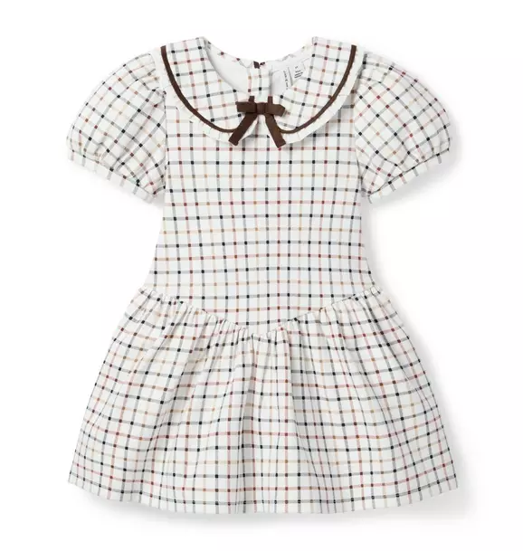 Plaid Ponte Dress
