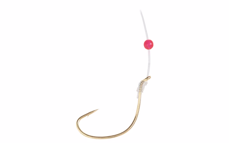 Eagle Claw Lazer Sharp Kahle Snell with Red Bead