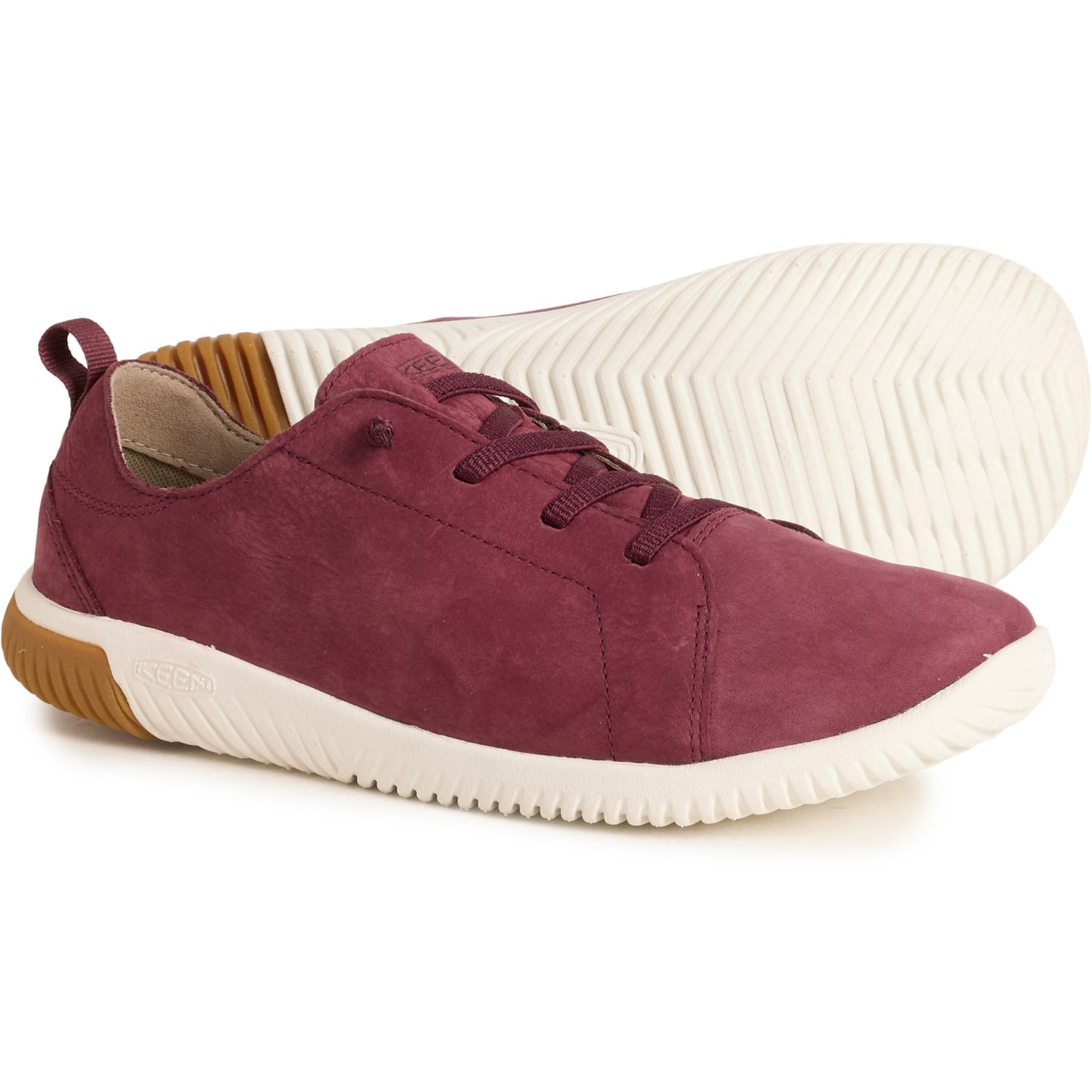 Keen Boys and Girls KNX Lace Sneakers - Suede, Slip-Ons