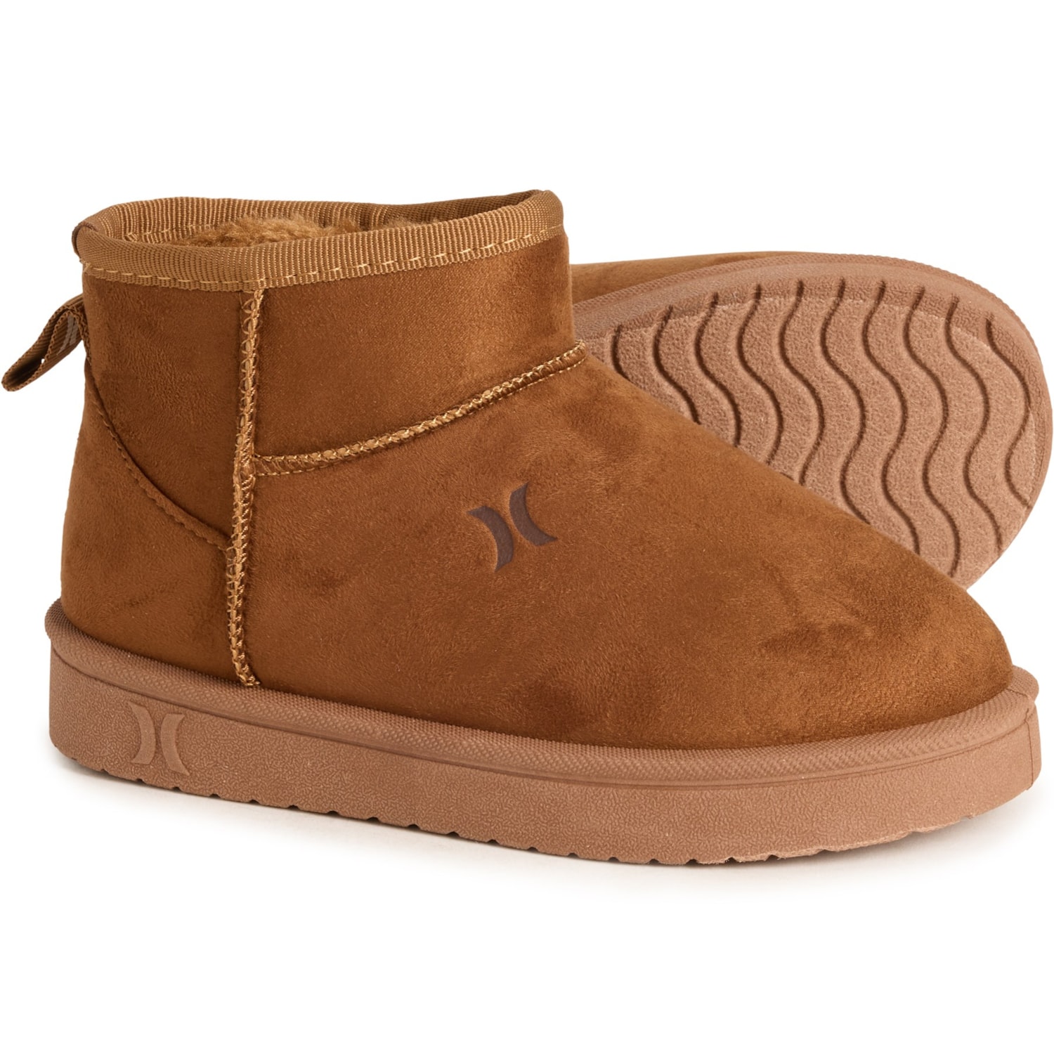 Hurley Footwear Big and Little Boys and Girls Mako Faux Shearling Boots