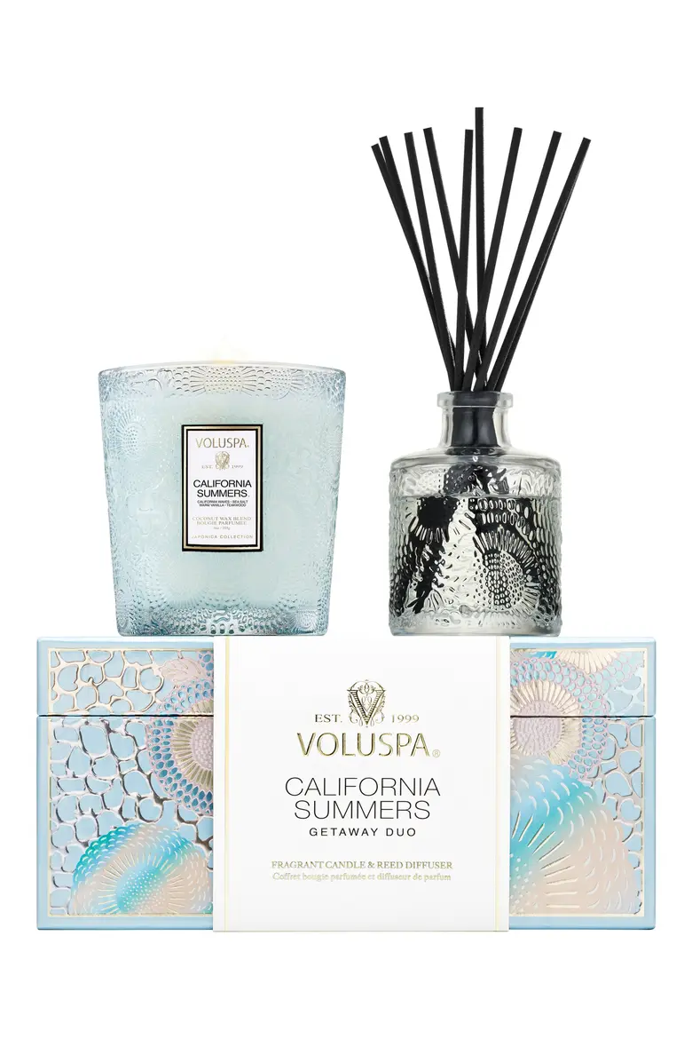 California Summers Getaway Candle & Diffuser Duo