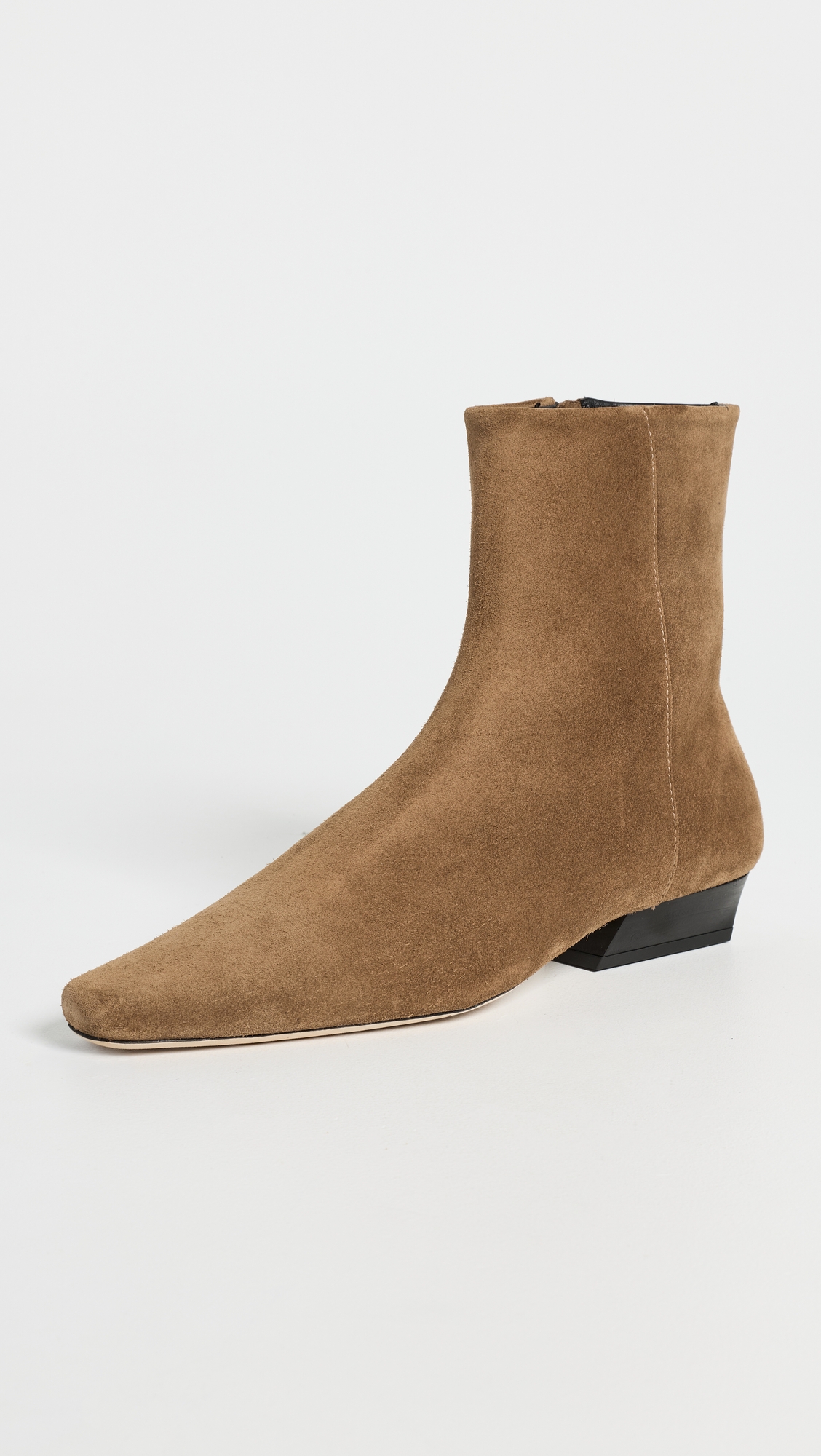 STAUD Wally Flat Ankle Boots