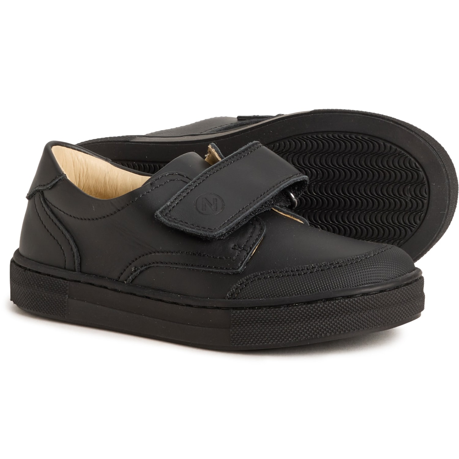 Naturino Made in Italy Boys and Girls Ribon Sneakers - Leather