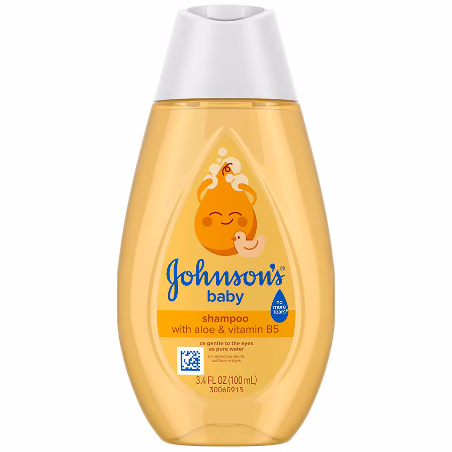 Johnson's Baby Shampoo With Aloe & Vitamin B5, 3.4 fl oz